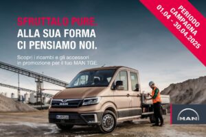 CAMPAGNA  RICAMBI E ACCESSORI ORIGINALI MAN PER TGE